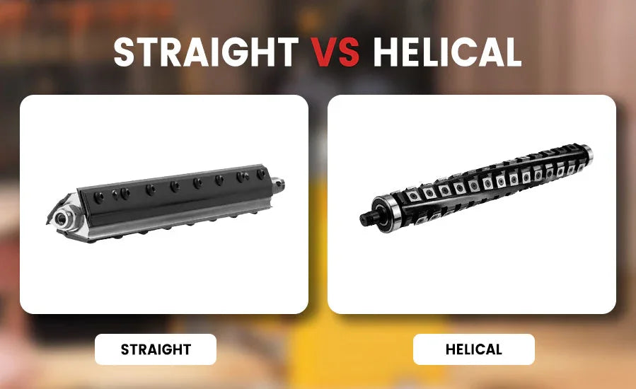 Helical vs Straight Cutterhead: Which One Do You Choose - FindBuyTool