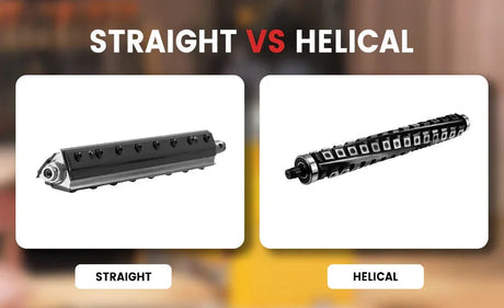 Helical vs Straight Cutterhead: Which One Do You Choose - FindBuyTool
