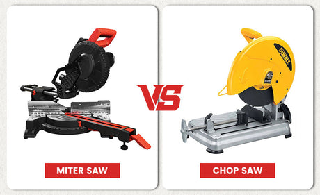 Miter Saw vs Chop Saw Differences Explained