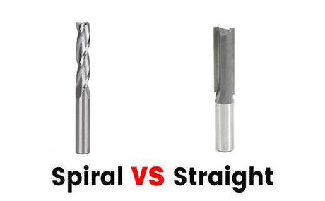 Spiral Router Bit vs Straight Router Bit: Which One is Better - FindBuyTool