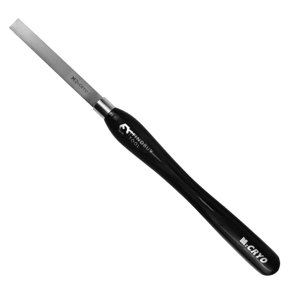 1-1/2" Square End Scraper Wood Lathe Turning Tool M2 Cryo HSS - FindBuyTool