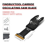 1-3/8 in. Carbide Teeth Universal Fit Oscillating Multi-Tool Saw Blade for Wood & Metal Cutting