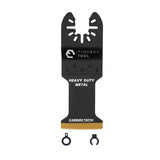 1-3/8 in. Carbide Teeth Universal Fit Oscillating Multi-Tool Saw Blade for Wood & Metal Cutting