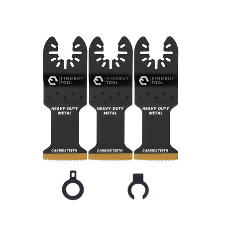 1-3/8 in. Carbide Teeth Universal Fit Oscillating Multi-Tool Saw Blade for Wood & Metal Cutting