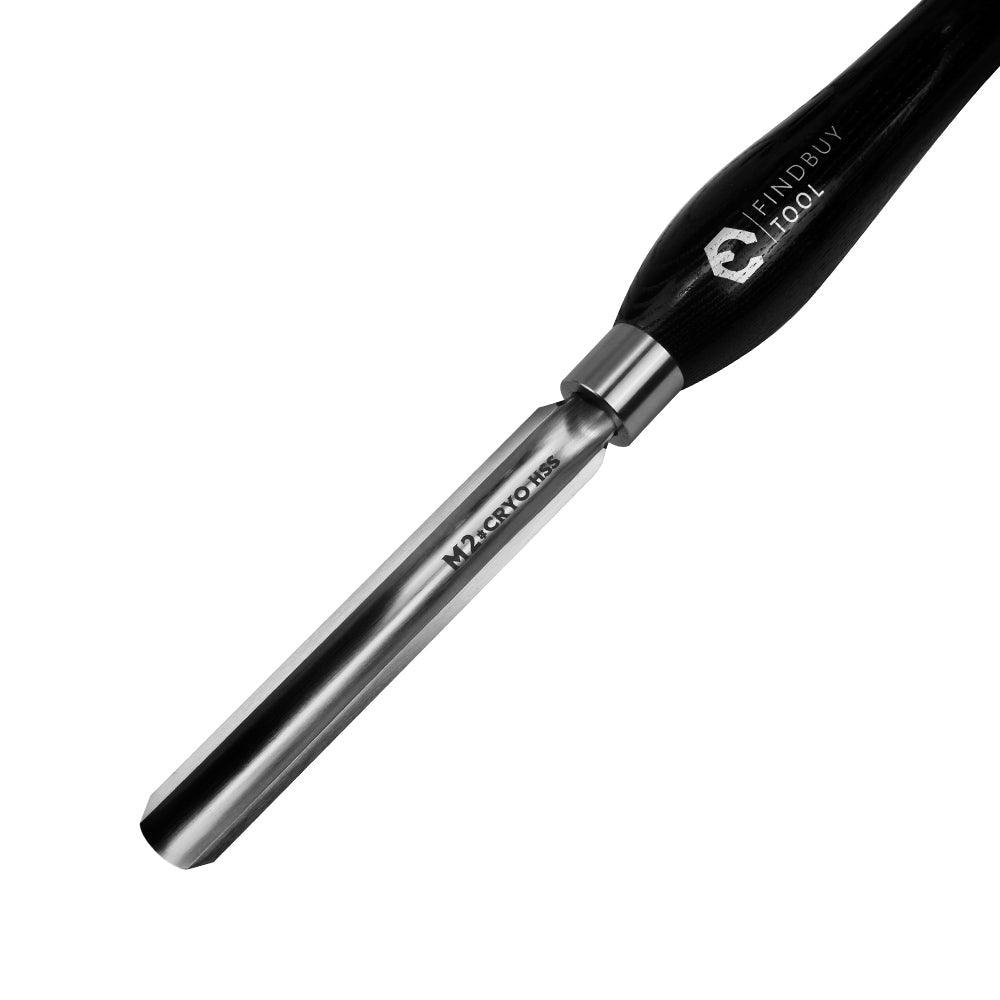 1-3/8" Spindle Gouge Wood Lathe Turning Tool M2 Cryo HSS, Continental Style - FindBuyTool