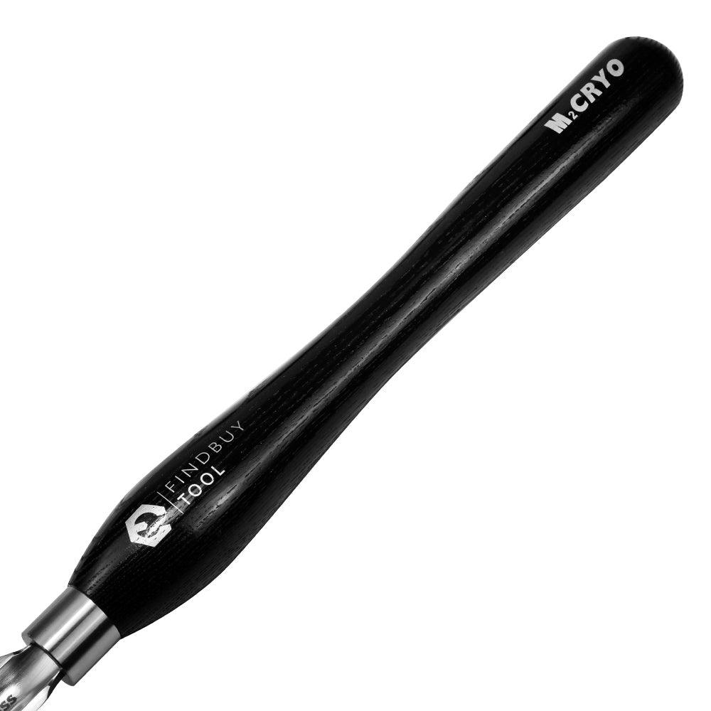 1-3/8" Spindle Gouge Wood Lathe Turning Tool M2 Cryo HSS, Continental Style - FindBuyTool