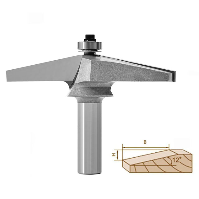 12 Degree Horse Nose Router Bit - FindBuyTool