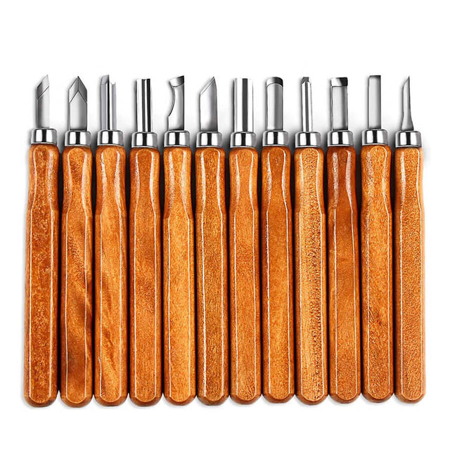 12 Pcs Detail Carving Tool Set - FindBuyTool