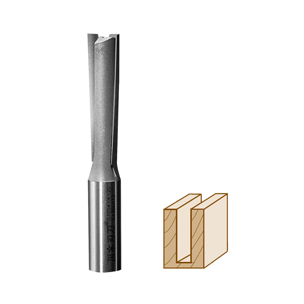 3 Degree Straight Router Bit, without bearing
