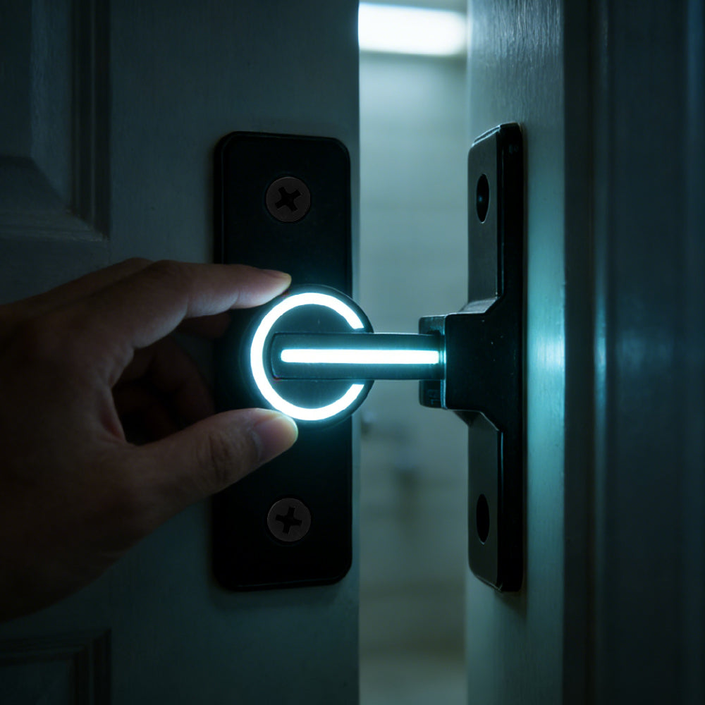 Barn Door Lock Latches, Black