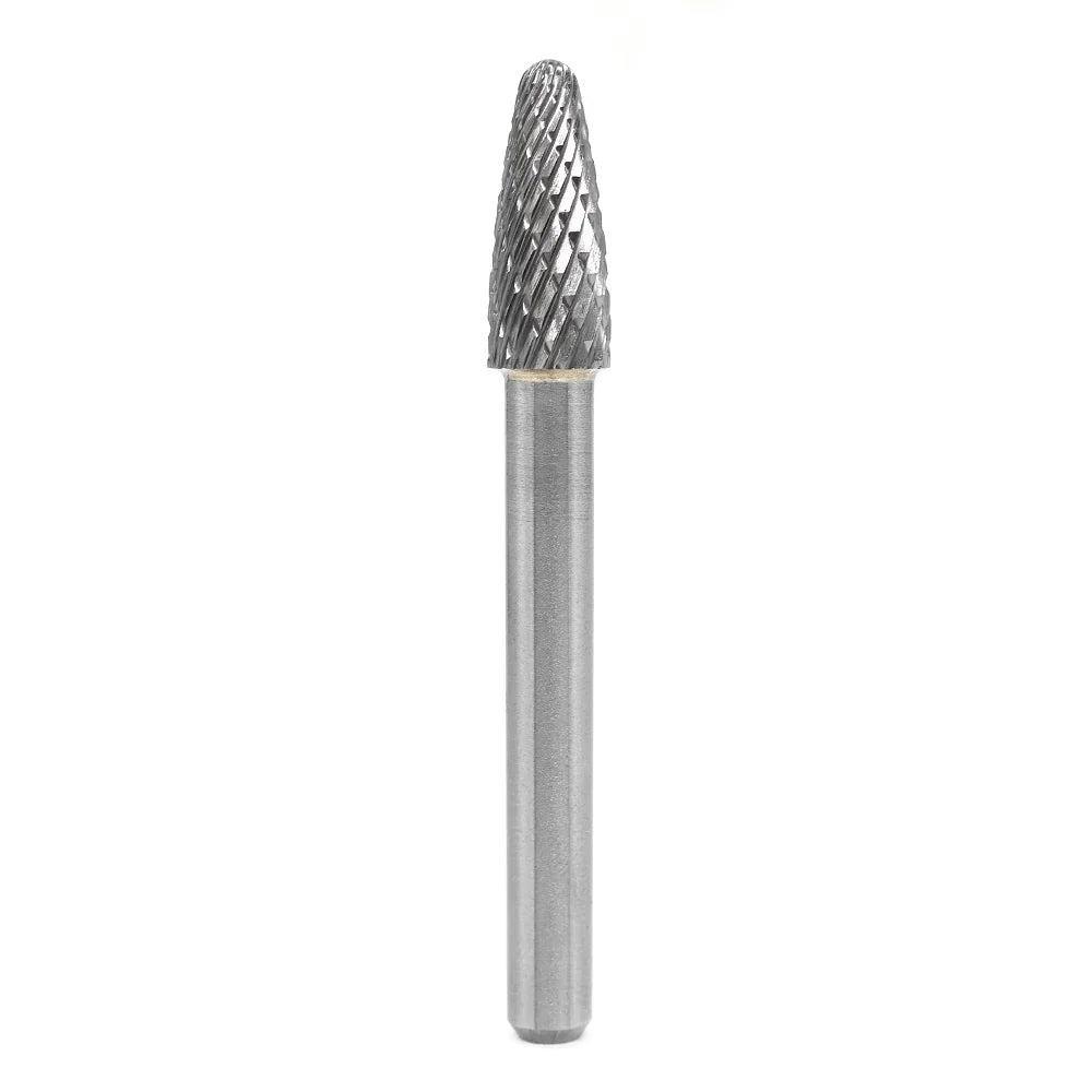 Carbide Burr F0820M06 Tree Radius End OMNI Range Head D 8 x 20mm, 6mm Shank, 65mm Full Length - FindBuyTool