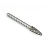 Carbide Burr F0820M06 Tree Radius End OMNI Range Head D 8 x 20mm, 6mm Shank, 65mm Full Length - FindBuyTool
