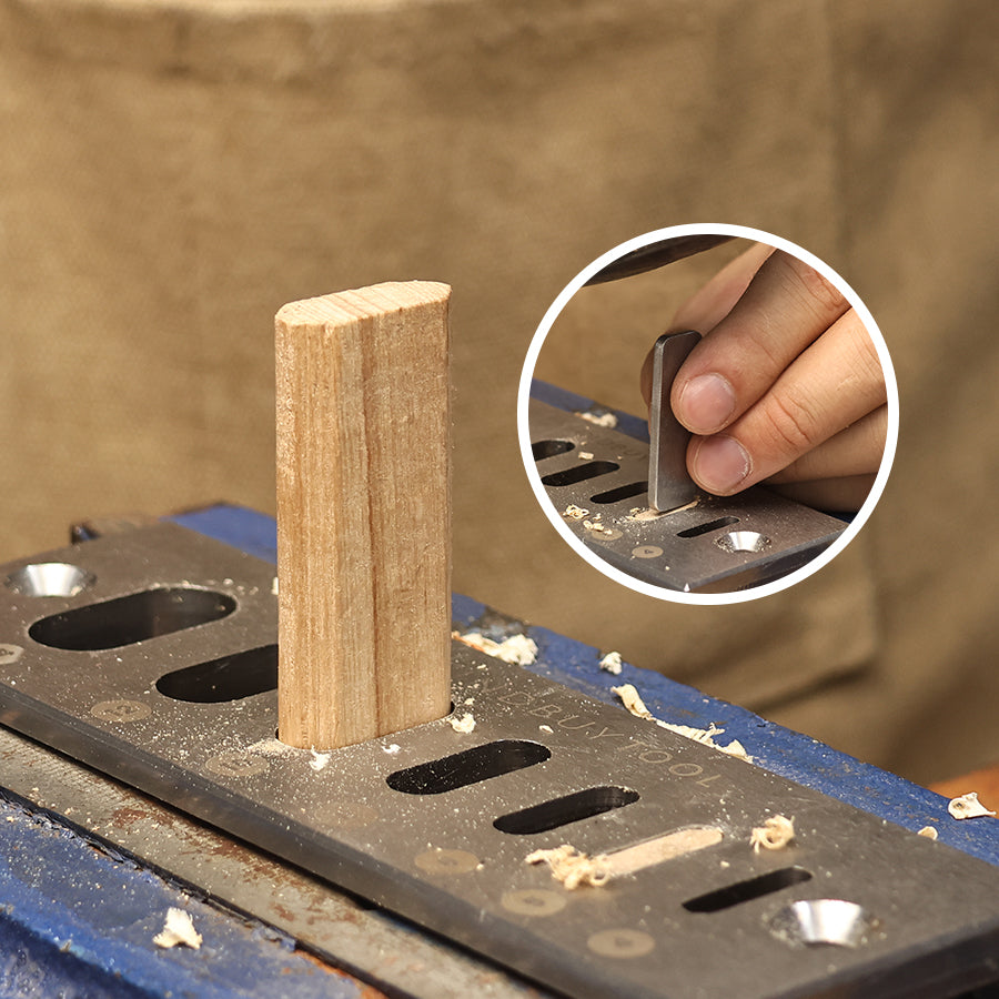 Domino Trim Plate fits 4mm to 14mm Tenons - FindBuyTool