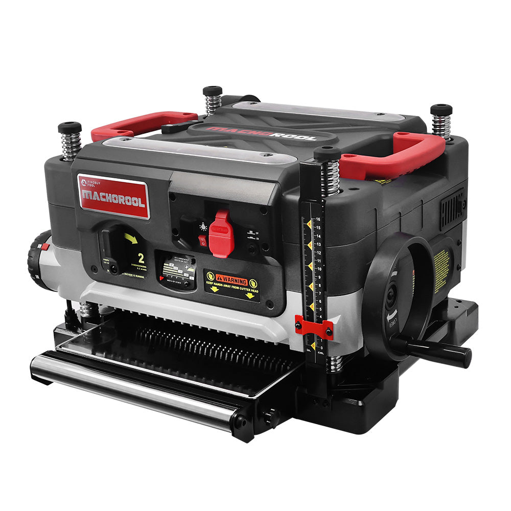 FindBuyTool 2-Speed Helical Cutterhead Thickness Planer