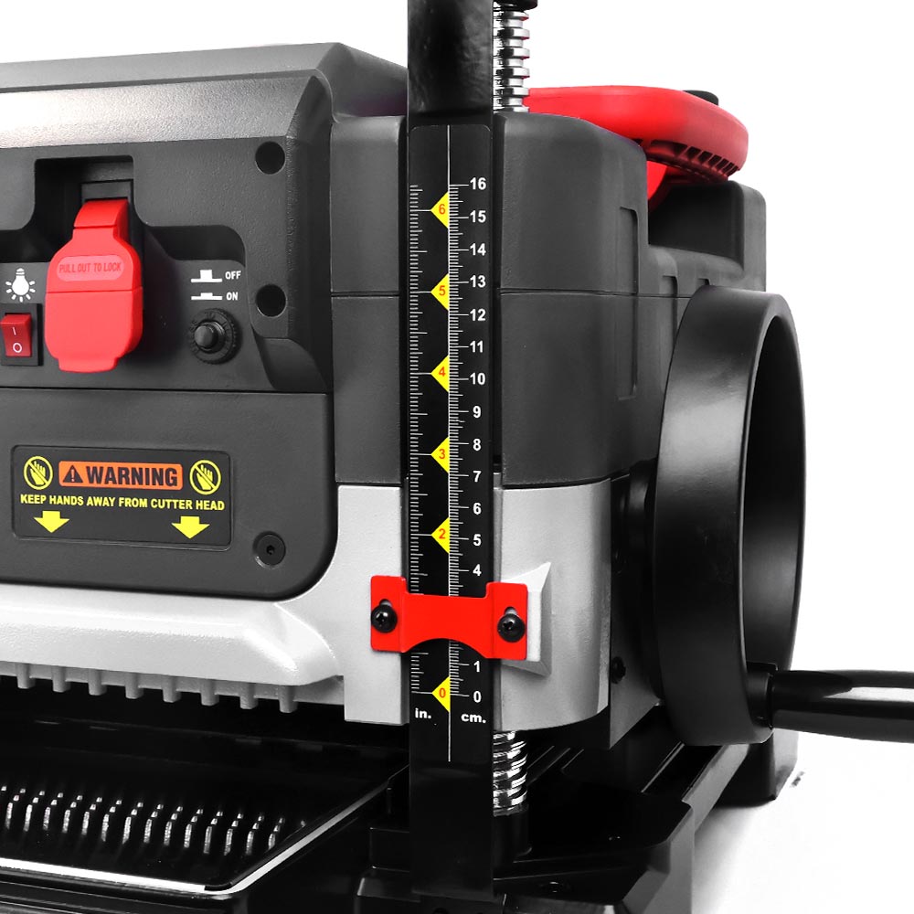 [Pre-Order] Machorool® FB132H 13" 2-Speed Thickness Planer with Helical Cutterhead