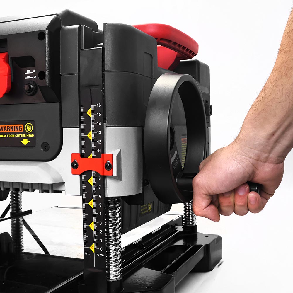 [Pre-Order] Machorool® FB132H 13" 2-Speed Thickness Planer with Helical Cutterhead