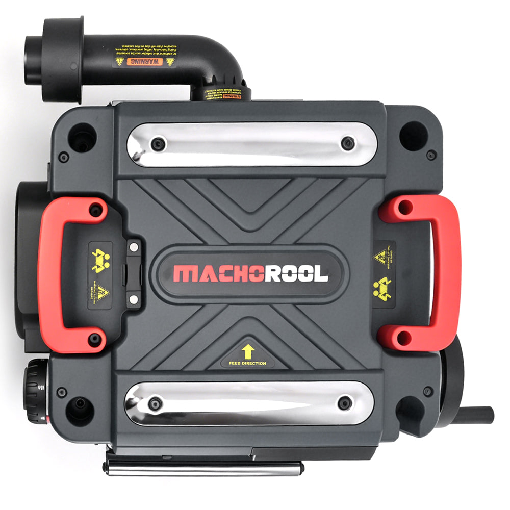 Machorool® FB132H 13" 2-Speed Thickness Planer with Helical Cutterhead - Findbuytool