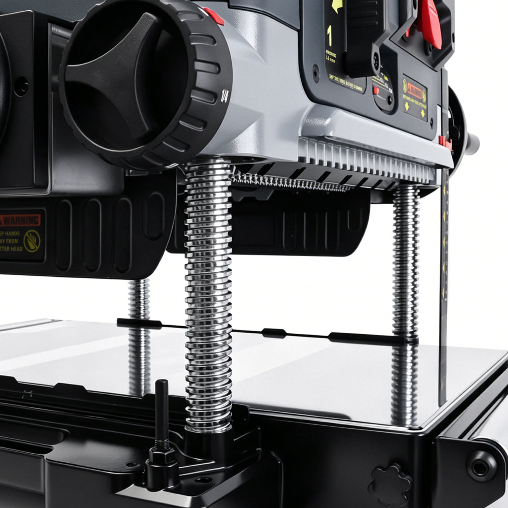 Machorool® FB132H 13" 2-Speed Thickness Planer with Helical Cutterhead - Findbuytool