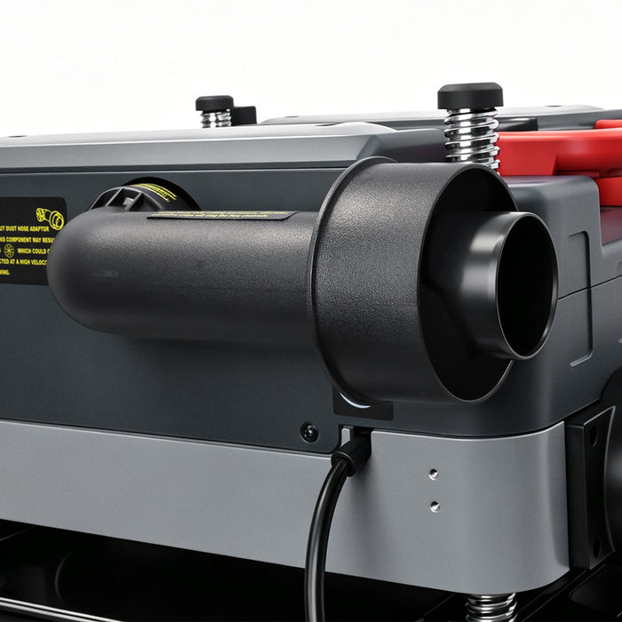 Machorool® FB132H 13" 2-Speed Thickness Planer with Helical Cutterhead - Findbuytool