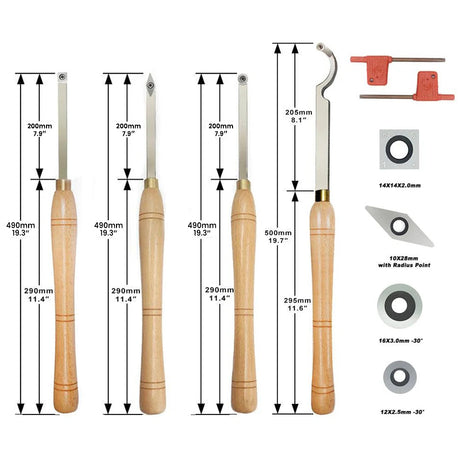Findbuytool_Woodturning_Carbide_Lathe_Tool_Set_of_4