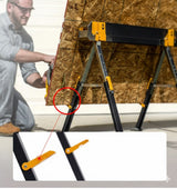 Heavy Duty Steel Sawhorse