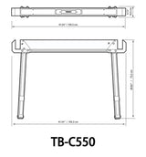 Heavy Duty Steel Sawhorse