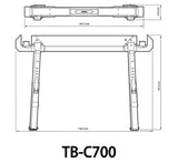 Heavy Duty Steel Sawhorse