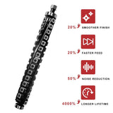 Helical Cutterhead for DeWalt DW735/DW735X/DW735-XE Thickness Planer, 4 Rows - FindBuyTool