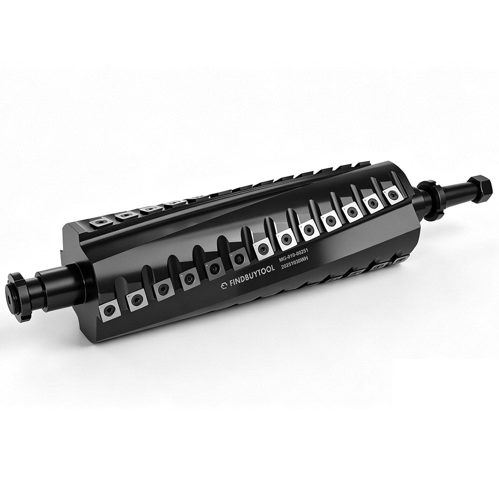 Helical Cutterhead for Grizzly G9860 12" x 80" Jointer - Findbuytool