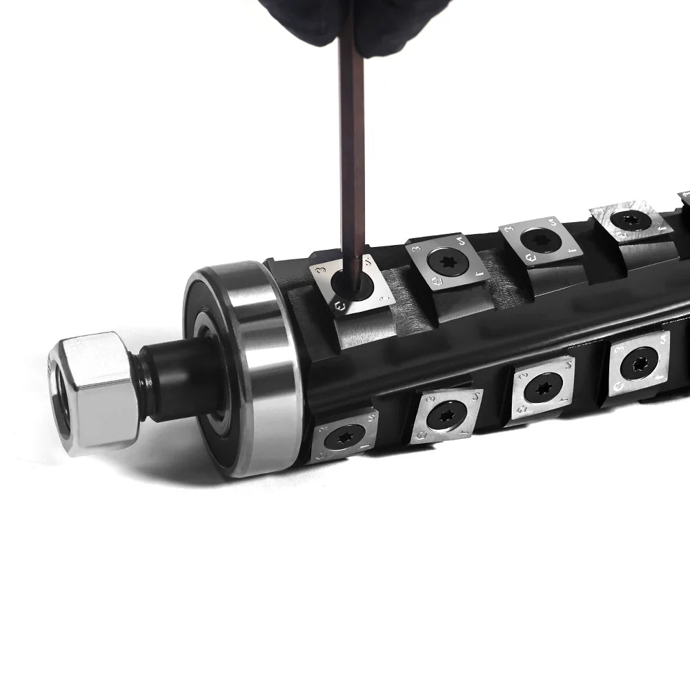 Helical Cutterhead for Hercules 12-1/2 in. Portable Thickness Planer, Model HE091, SKU. 59313 - FindBuyTool