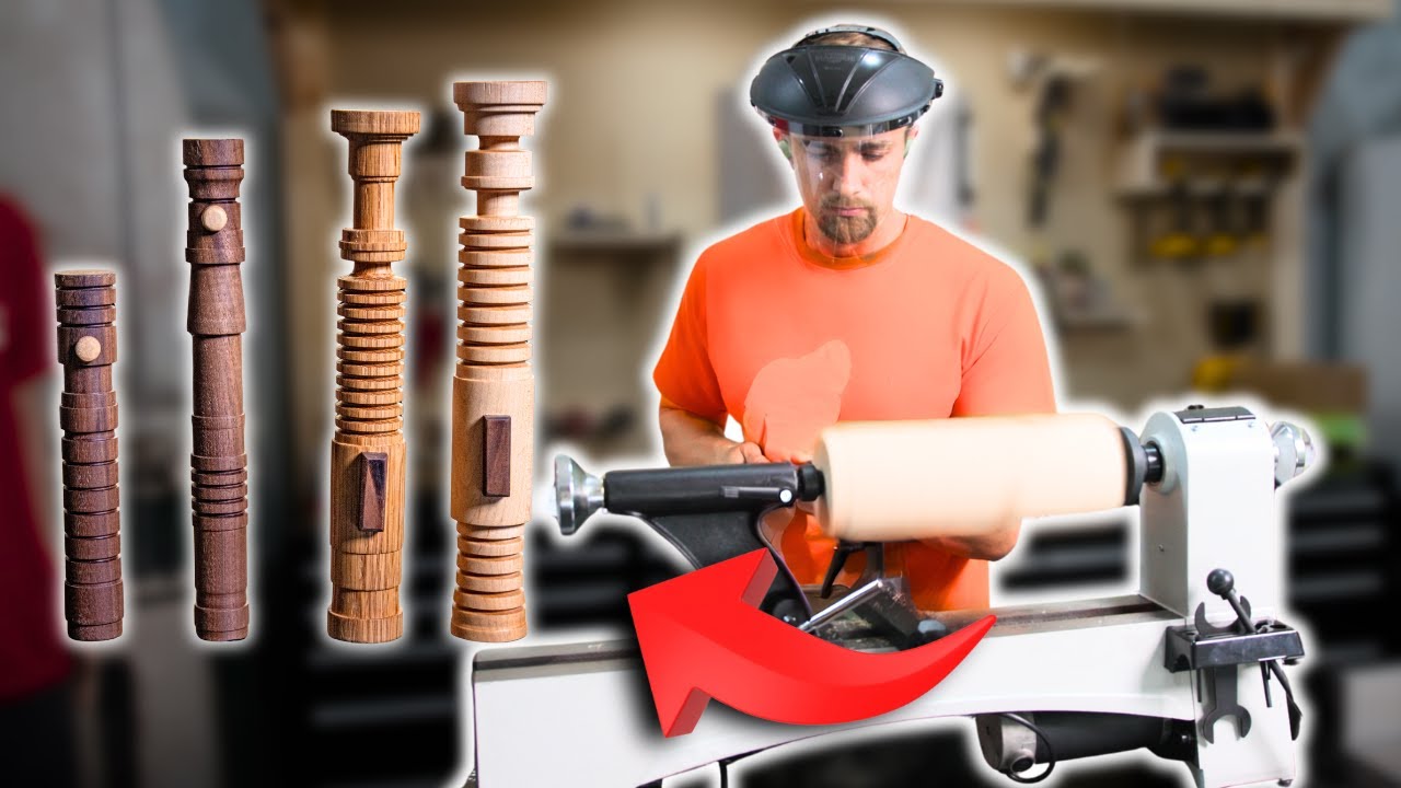 Lathes are fun. Easy woodturning project with an affordable lathe-Findbuytool 