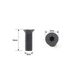 Vis M6x15 pour couteau à insertion