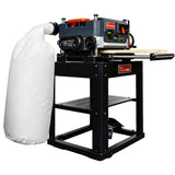 Machorool® FB132H 13" 2-Speed Thickness Planer with Helical Cutterhead - Findbuytool