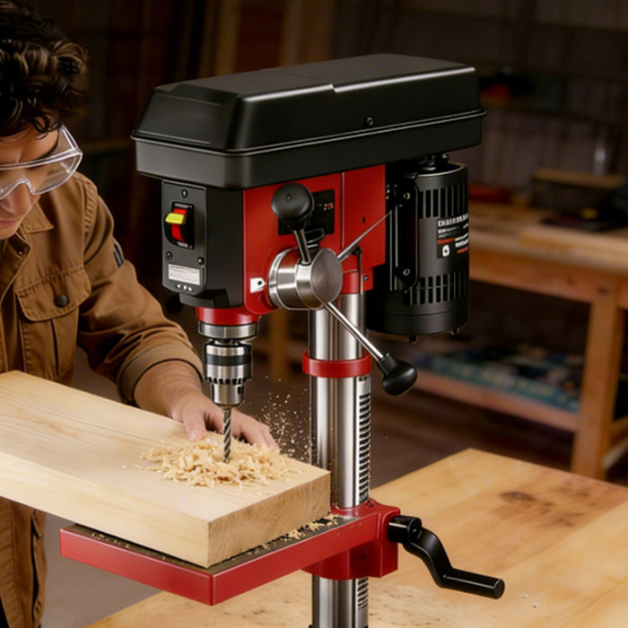 Machorool® FDP101 10" Variable Speed Benchtop Drill Press - FindBuyTool