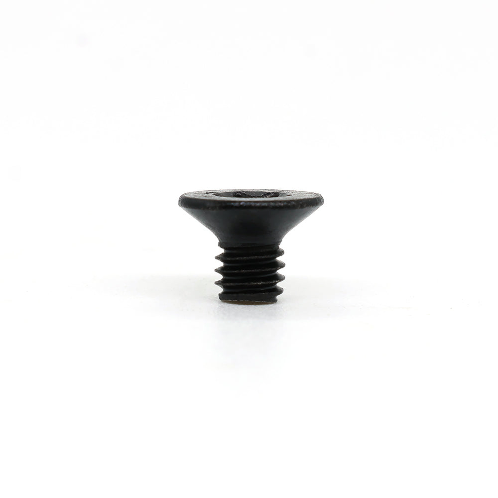 Black flat head screw for woodworking projects