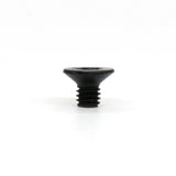 Black flat head screw for woodworking projects