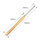 Woodturning Carbide Lathe Tool Mid Size Detailer Diamond Tip - FindBuyTool