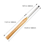 Herramienta de torno de carbón de leña Tamaño medio de radio cuadrados más ásperos punta de radio