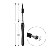 Woodturning Texturing Tool Spiraling System M2 Cryo HSS, 1-3/16"(30mm) Cutters Set - FindBuyTool