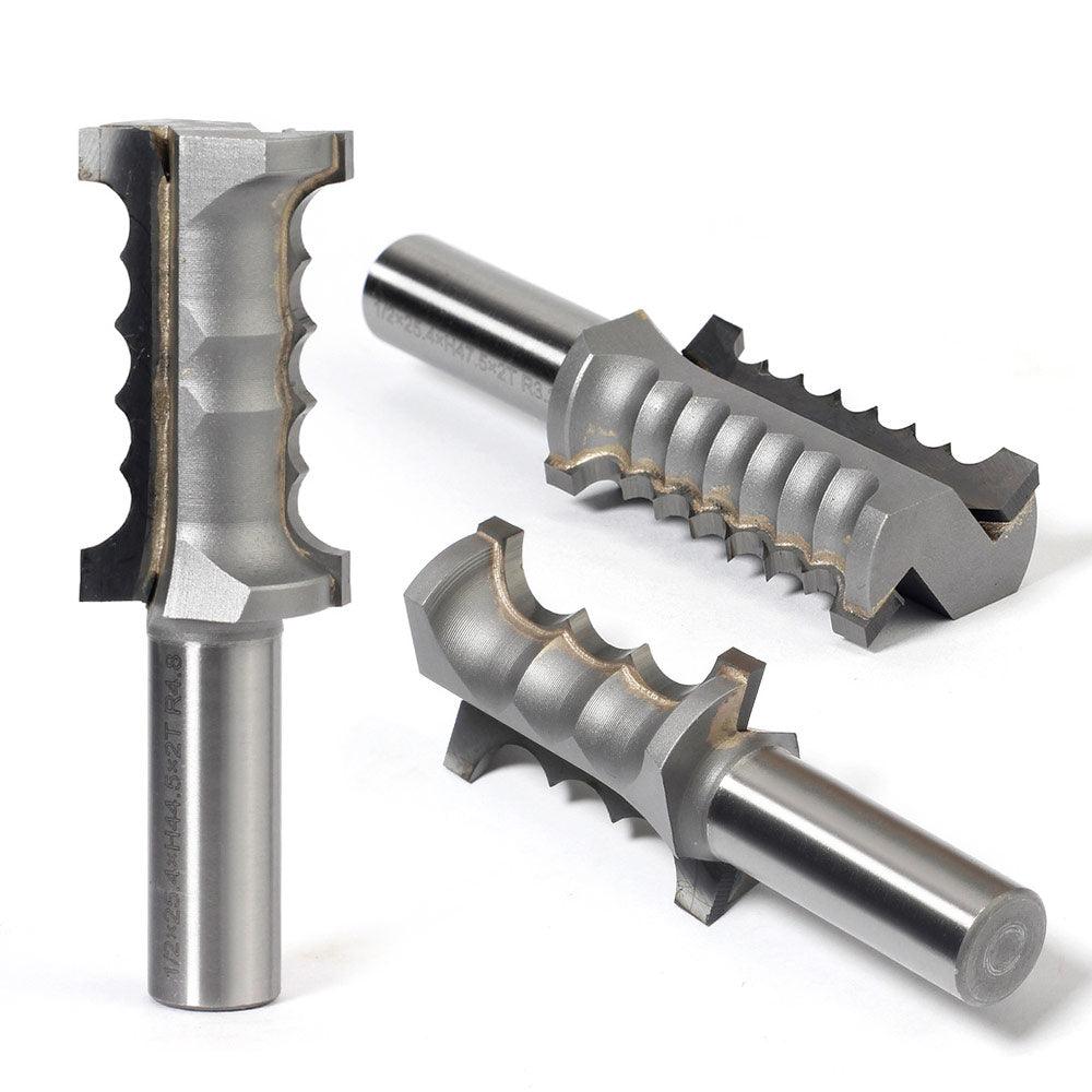 Indexable Router Bits Bead Tenon Molding Router Bit Set, 3Pcs – FindBuyTool