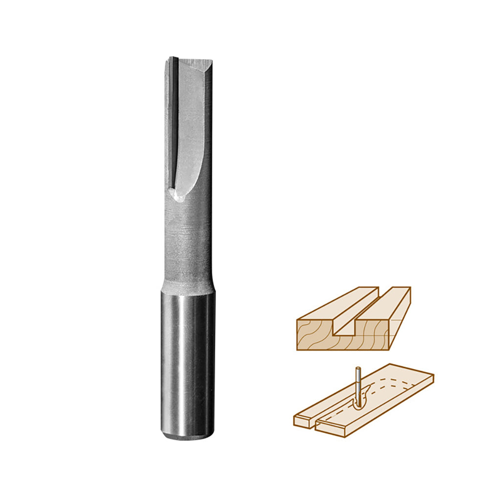 Carbide Tipped Stagger Tooth Straigh Router Bit