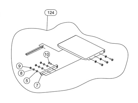 Feed Table Extension Assembly for FB131H Thickness Planer