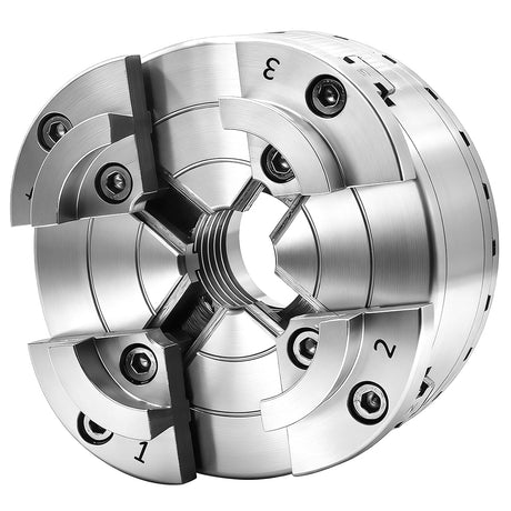 100 mm (4 inch) 4-Jaw Lathe Chuck with M33 x 3.5 Thread