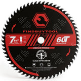 Findbuytool 7-1/4-Inch 60-Tooth Circular Saw Blade - FindBuyTool