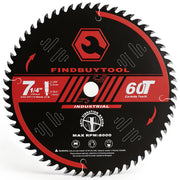 Findbuytool 7-1/4-Inch 60-Tooth Circular Saw Blade - FindBuyTool
