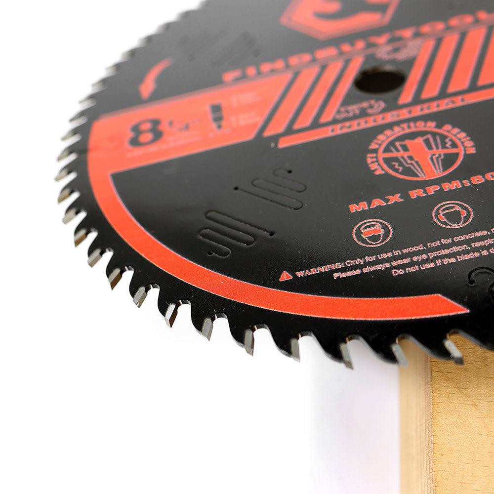 Findbuytool 8-1/4-inch 60-Tooth Saw Blade for Table Saw, Circular