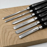 FindBuyTool M2 Cryo HSS 6 piece wood turning lathe chisel set for beginners