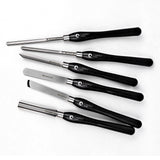 FindBuyTool M2 Cryo HSS 6 piece wood turning lathe chisel set for beginners