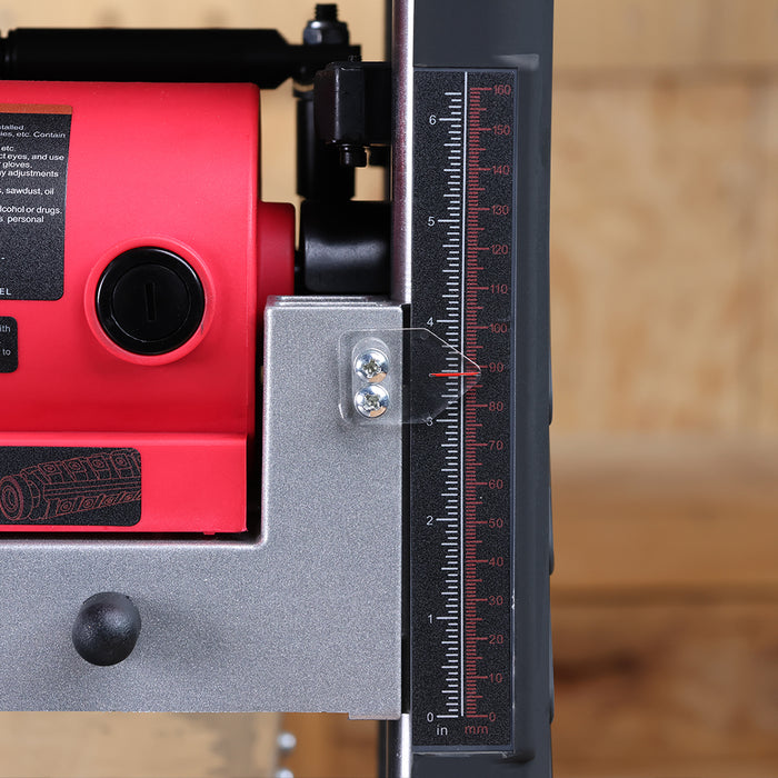 FindBuyTool Machorool® FB131H 13" Benchtop Wood Thickness Planer with Helical Cutterhead - FindBuyTool