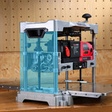 FindBuyTool Machorool® FB131H 13" Benchtop Wood Thickness Planer with Helical Cutterhead - FindBuyTool